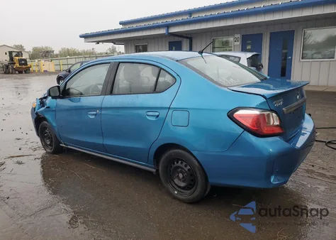 2021 Mitsubishi Mirage G4 Es from USA, damaged, VIN ML32FUFJ8MHF04338